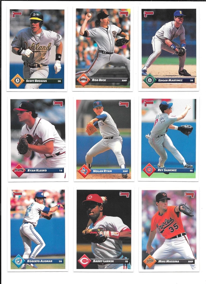1993 Donruss Baseball Trading Cards / Choose #s 401 - 600 FREE SHIPPING / mb46 - Image 3 of 4