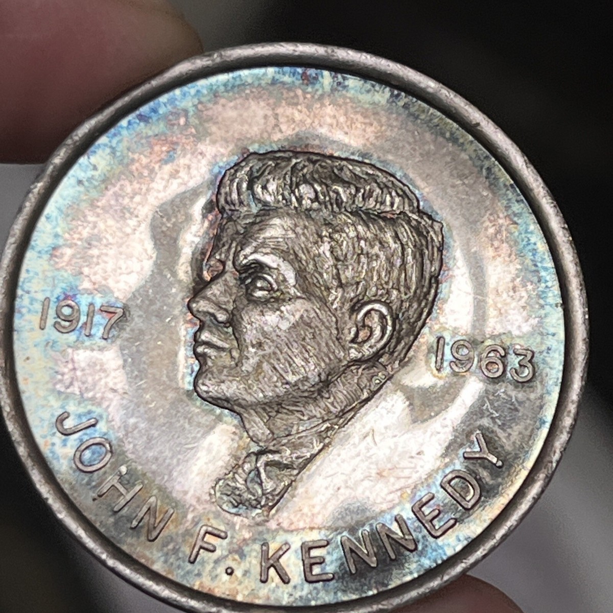Very Rare .999 Silver Credo Memorial Medal John F. Kennedy 1917