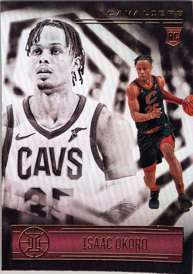 2020-21 Panini Illusions #161 Isaac Okoro RC Cleveland Cavaliers