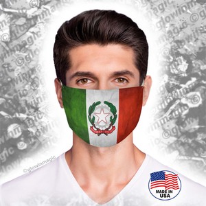 Italy-Flag-Face-Mask-with-Heraldry-star-Washable-reusable-soft-Free-shipping