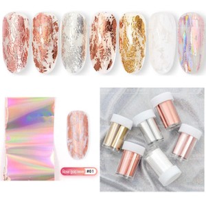 Rose-Gold-Nail-Foil-Silver-Holographic-Manicure-Nail-Art-Transfer-Stickers-Decal