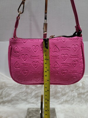 JUICY COUTURE JUICY PINK UPGRADE U MINI WRISTLET PURSE Brand
