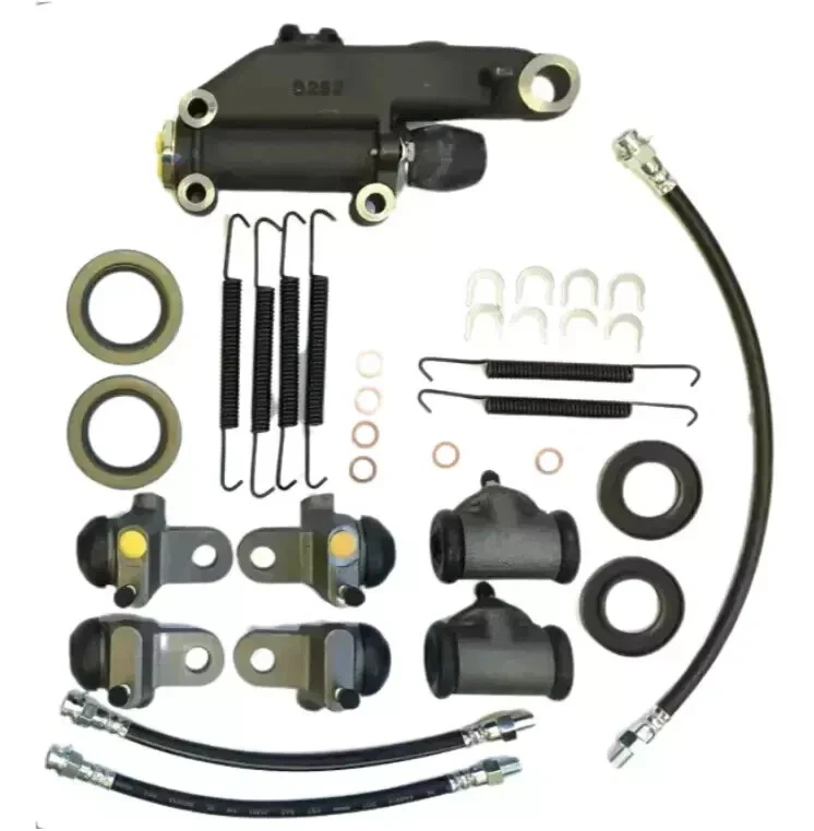 Kit de revisão de cilindro de freio mestre direito e esquerdo dianteiro traseiro DeSoto 1950-1954 - Imagem 3 de 4