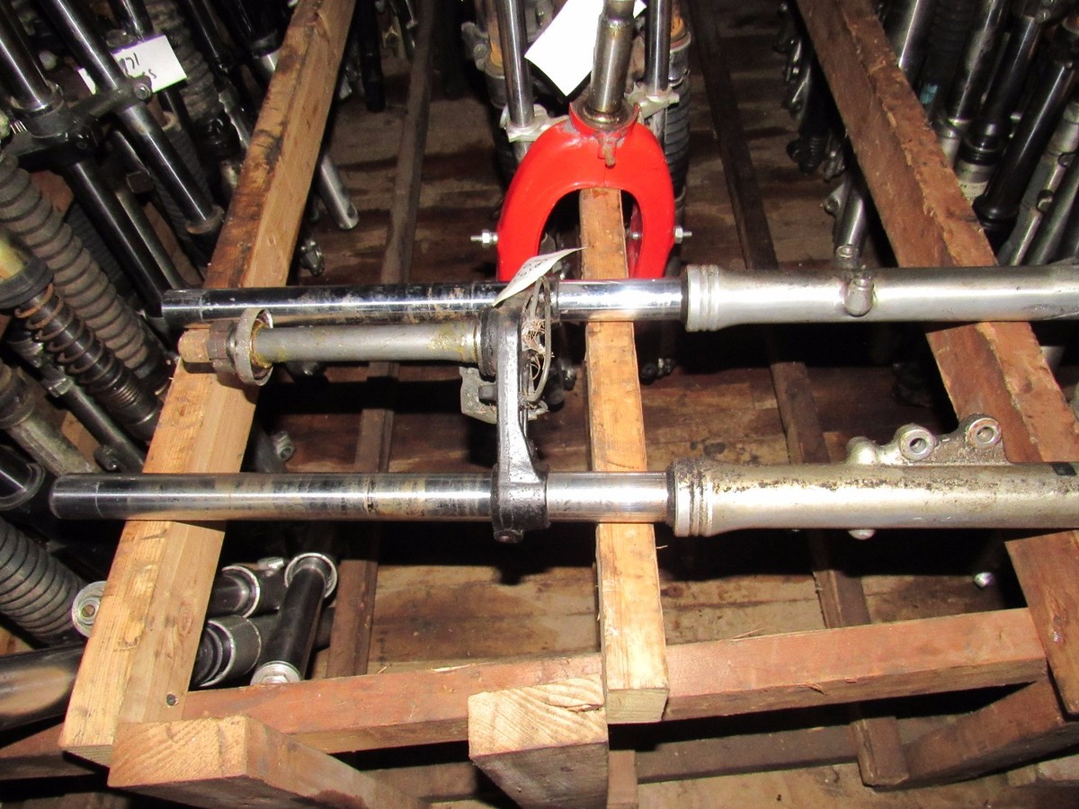 1982 yamaha xz550 vision forks with triple clamp | eBay