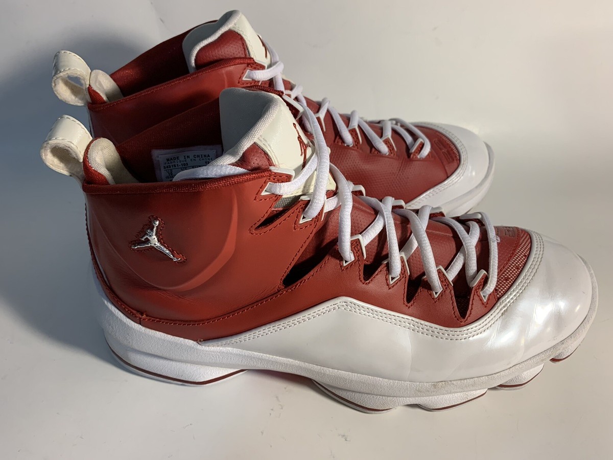 Nike Jordan Jumpman EliteI 343151-103 White/ Metallic Silver  