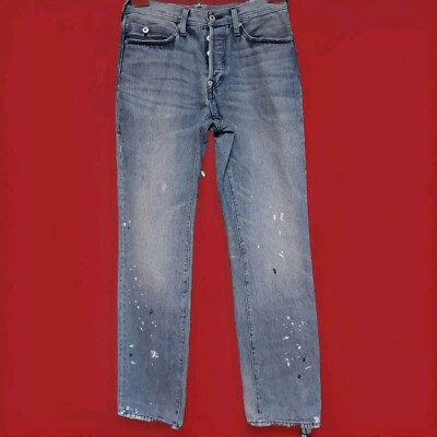 ''EVISU GENES'' JEANS W32 LANG M/L ORIGINAL VINTAGE!! JAPAN DESIGNER NEUWERTIG!!