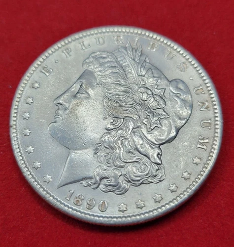 1890P Morgan Silver Dollar AU/UNC  240736