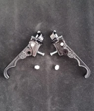 DIA-COMPE Tech 2 Finger MX120 MX-120 Old School Brake Levers PAIR BMX - BLACK