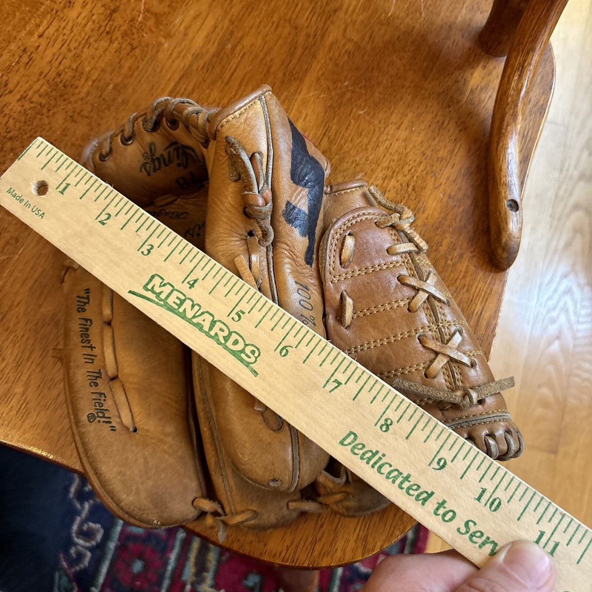 Vintage Rawlings Baseball Glove Tommy Davis 1960's Rare Japan