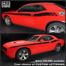 Decals for Dodge Challenger New RT Style Side Stripes 2015 2016 2017 2018 2019