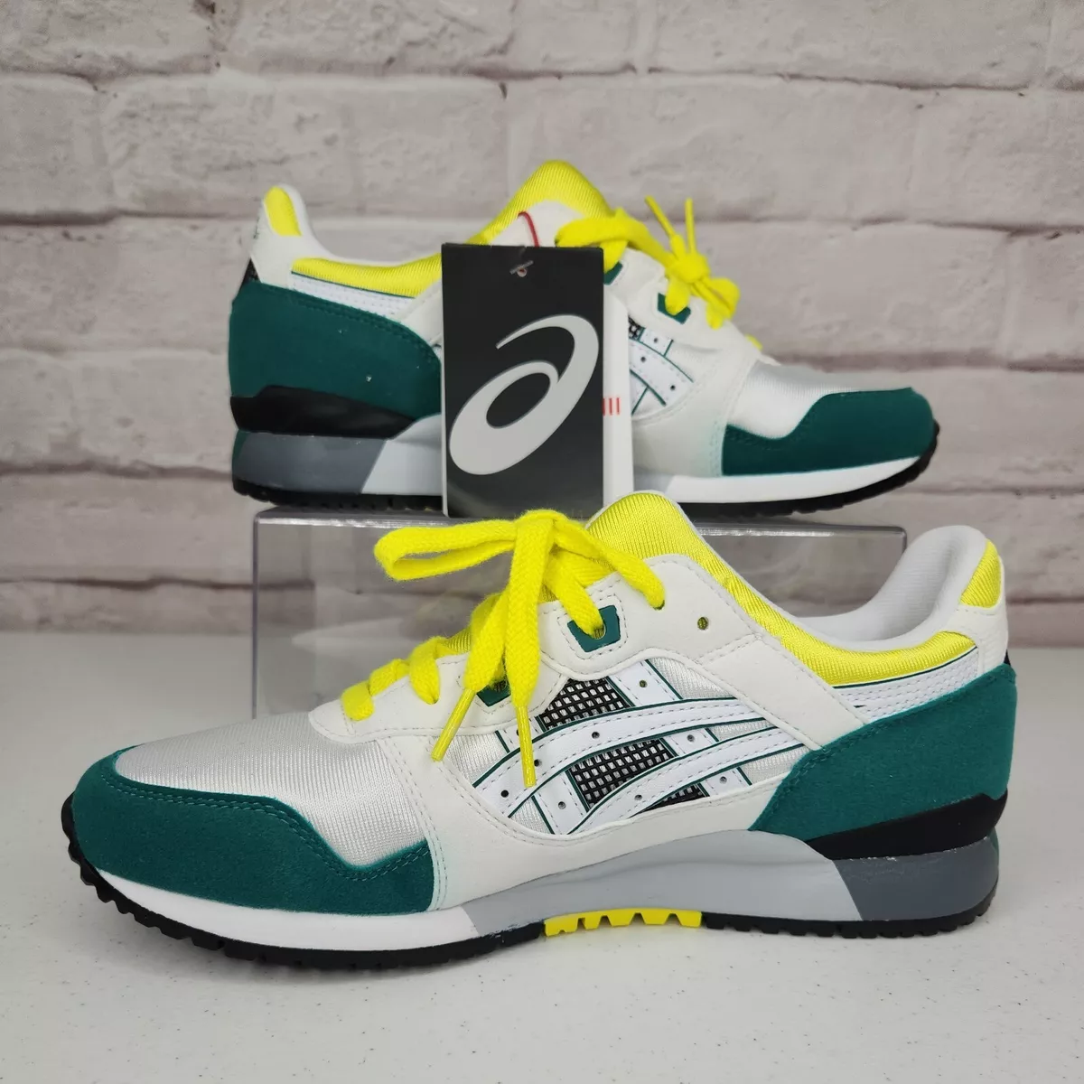 ASICS Gel Lyte III 3 Citrus Green Yellow White 1191A266 sz 7.5 | eBay