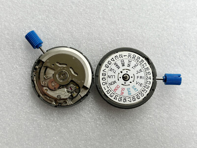 NH36 NH36A Movement 3 Digit Dual Calendar At 3.0/3.8 / 4.5 Oclock