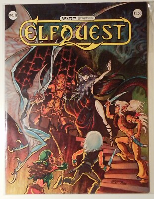 ELFQUEST #11 WaRP Graphics (1978-1985) USA ORIGINAL NEAR MINT bagged