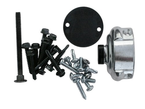 Tenda a scorrimento spensierata American Motorhome camper hardware nero KYJVTL - Foto 2 di 2