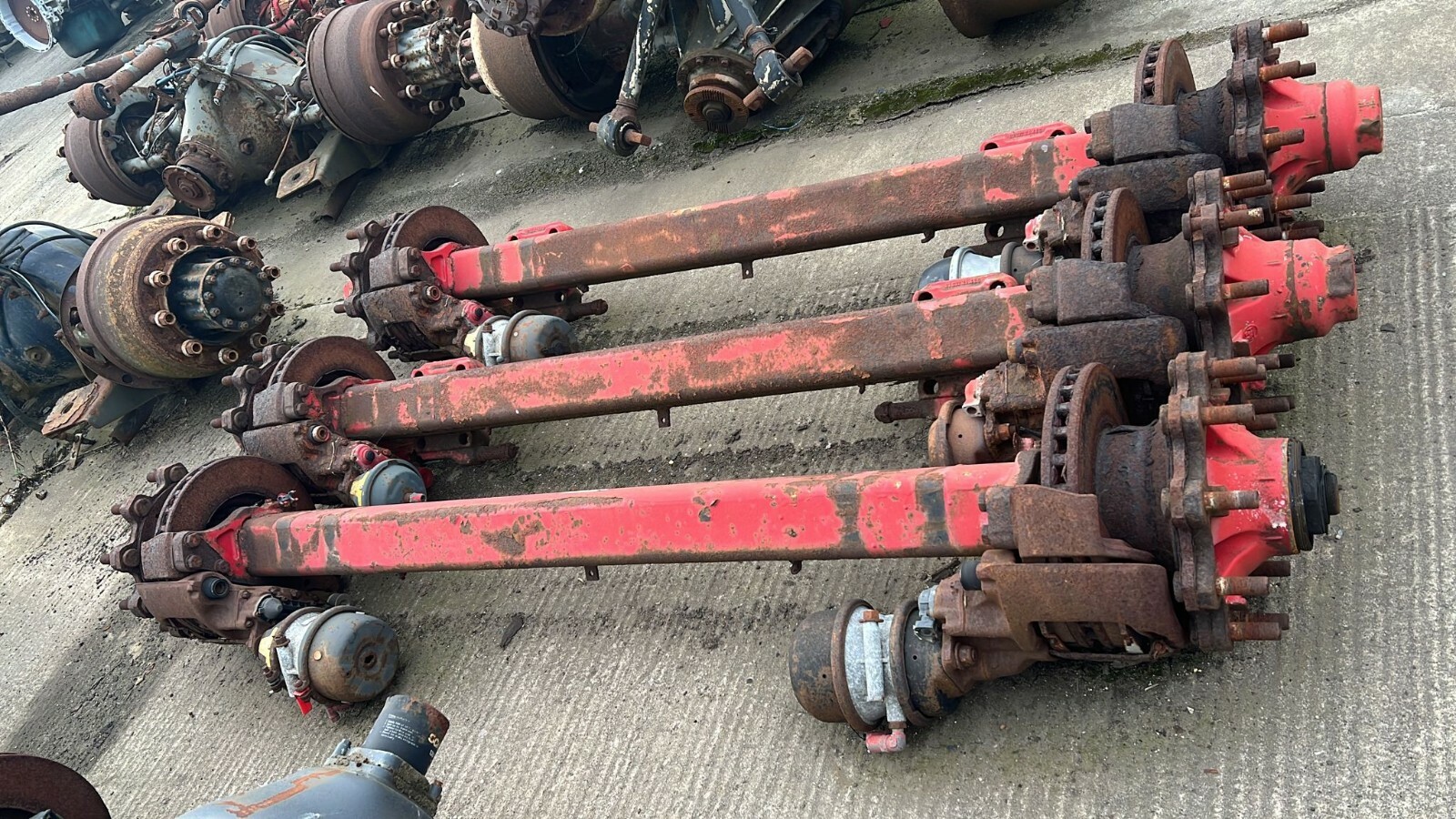 BPW Trailer Axles on Discs. CHOICE OF 3.