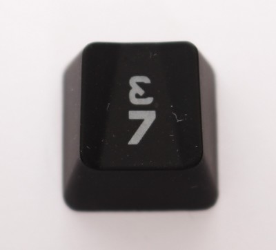Original Genuine Logitech G910 Orion Spark Number 7/& Replacement Key Cap ONLY