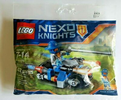 2016 LEGO 30371 Nexo Knights Knight's Cycle Polybag - New - Sealed