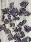 Amethyst Stone Rocks Raw Rough Cut over 20 pieces 3 pounds in total — photo 2