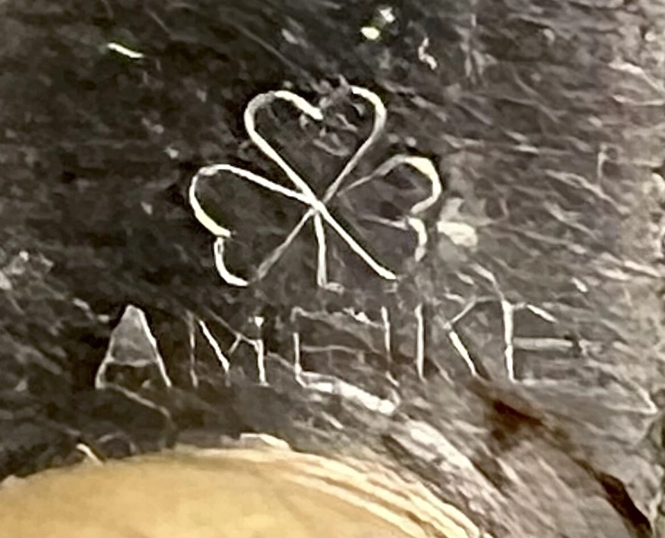 Rare AMEIKI Sportsman Folding Knife with 8 Blades, Stag Horn Handle, Pre-1900 - Image 2 of 4