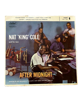 Nat 'King' Cole & His Trio After Midnight Pt  1 Capitol Records EAP 1-782 (1957)