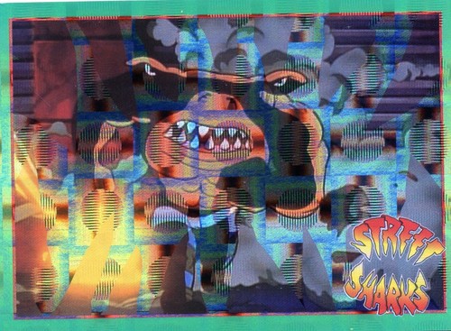 Tarjetas coleccionables individuales Street Sharks - Street Sharks Holofoil - Imagen 109 de 130