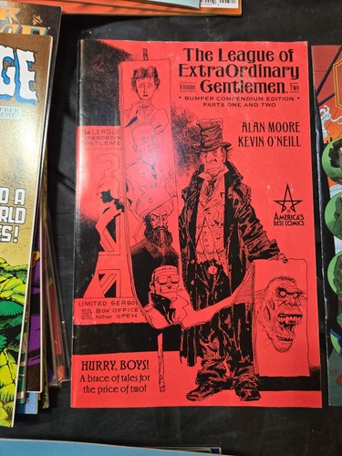 Lote de 2 The League Of Extraordinary Gentlemen Vol.2 Edición #6 En estado bastante bueno+ Mangas T7 - Imagen 2 de 6