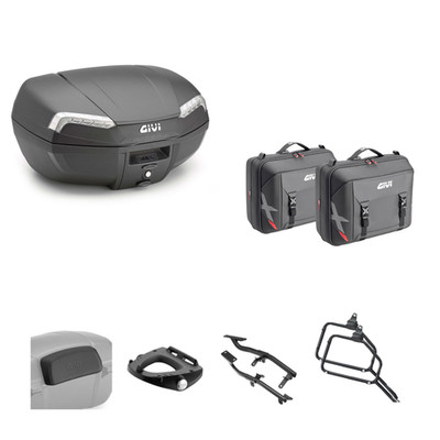 Kit GIVI Panniers E46NT2 Bags XL09 For Honda 750 X-ADV (RC95A/RC95B) 2017-2018