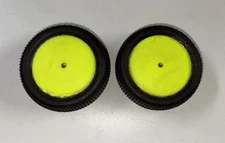 Vintage Proline Racing Inside Job Front 1/10 Buggy Tires on 10mm Hex rims B44