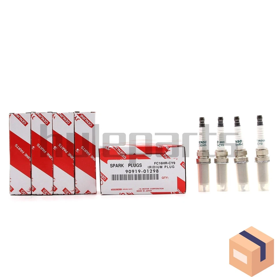 OEM for Toyota 2016-2022 Prius 90919-01298 4pcs Spark Plugs US NEW Foto 4 de 4