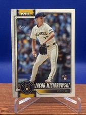 2026 Topps Series 1 - #10 Jacob Misiorowski (RC) Milwaukee Brewers
