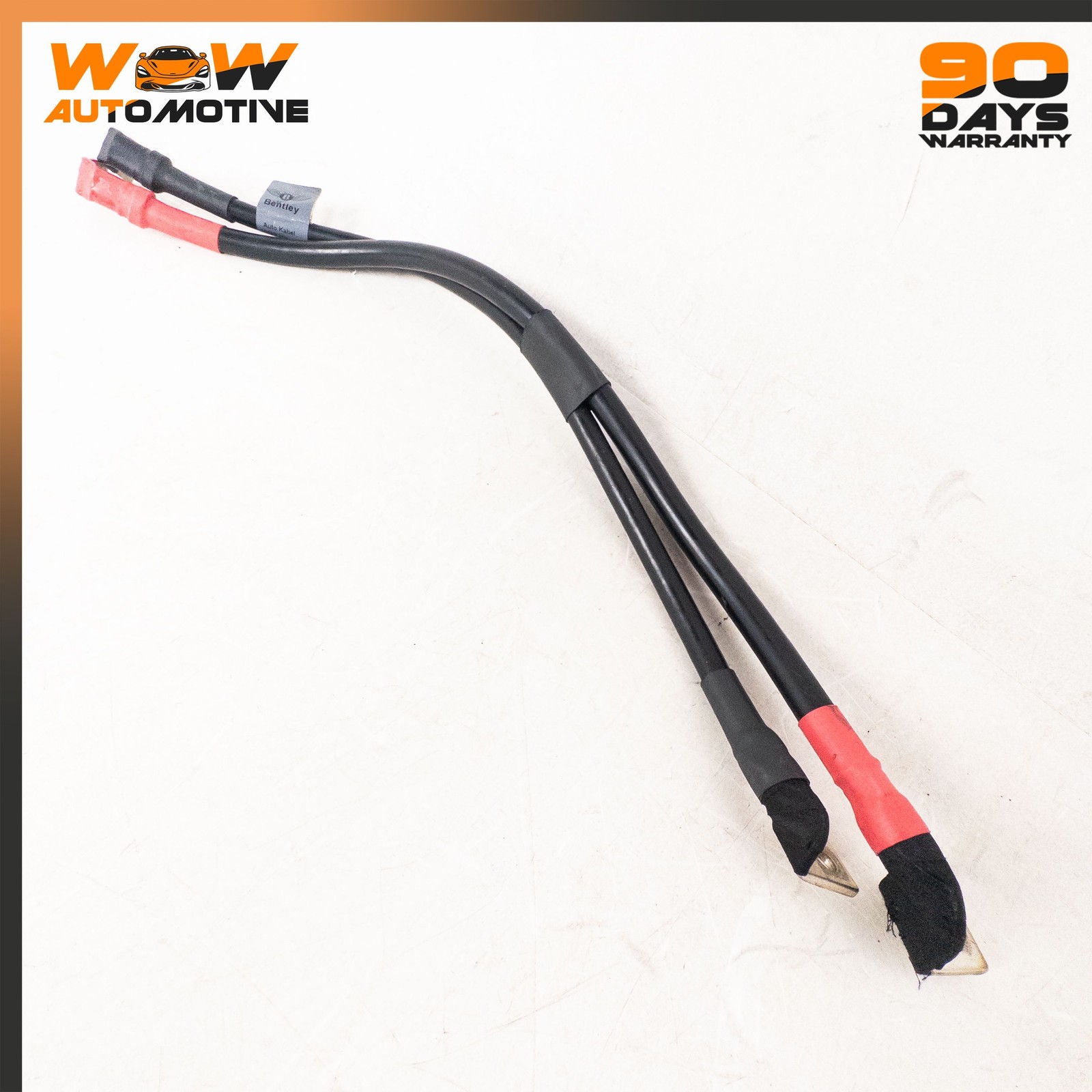 04-13 BENTLEY CONTINENTAL GTC GT REAR BATTERY CABLE STARTER ALTERNATOR OEM