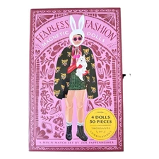 Fearless Fashion Magnetic Dolls A Mix & Match Set Reusable Zoe Pappenheimer