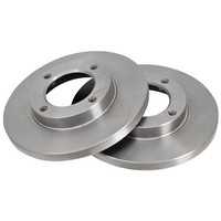 2 Bremsscheiben Voll Ø 210 Mm 16 Mm A.B.S. FüR U.A. Piaggio Porter
