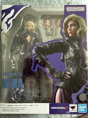 Bandai Tekken 8 S.H.Figuarts Nina Williams Action Figure USA SELLER
