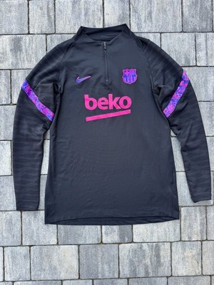 FC Barcelona Nike Dri-Fit 1/4 Zip Training Top | eBay