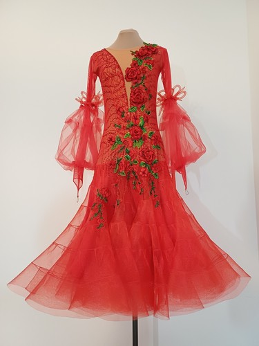 ballroom dance competition dress pre-owned