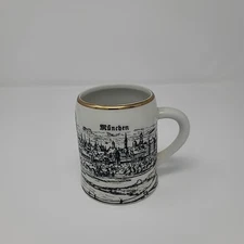 Munchen WWM Coffee/Beer Mug Made In Germany bx2