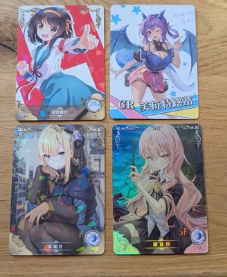 Goddess Story'' Waifucard Manga Anime Mysterycards Set aus 4 Stück BEISPIELBILDER