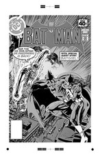 Jose Luis Garcia-Lopez Batman #311 Batgirl Rare Large Production Art Cover