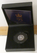 .999 Fine Silver Proof Sovereign Isle of Man 2021 Queen