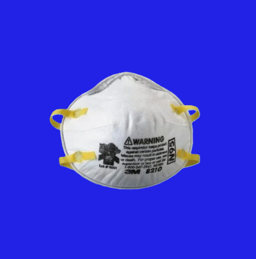 3m N95 Mask 8210 - Case (160 mask per case)
