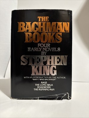 The Bachman Books   True First Edition Stephen King 1985 NAL Hardcover W/Rage