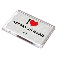 FRIDGE MAGNET - I Love Ascerton Road, Sid
