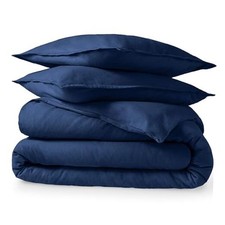 Flannel Duvet Cover Set - Queen - 100 Cotton, Velvety Soft Heavyweight