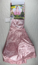 Girls Pink Wicked Glinda Costume Pretend Play Dress Up Halloween Pink CHOOSE