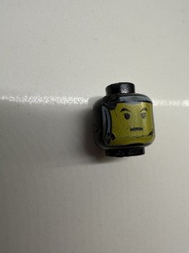 Lego Star Wars 7153 Jango Fett Minifigure Balaclava Head Silver Face 3626pb0033