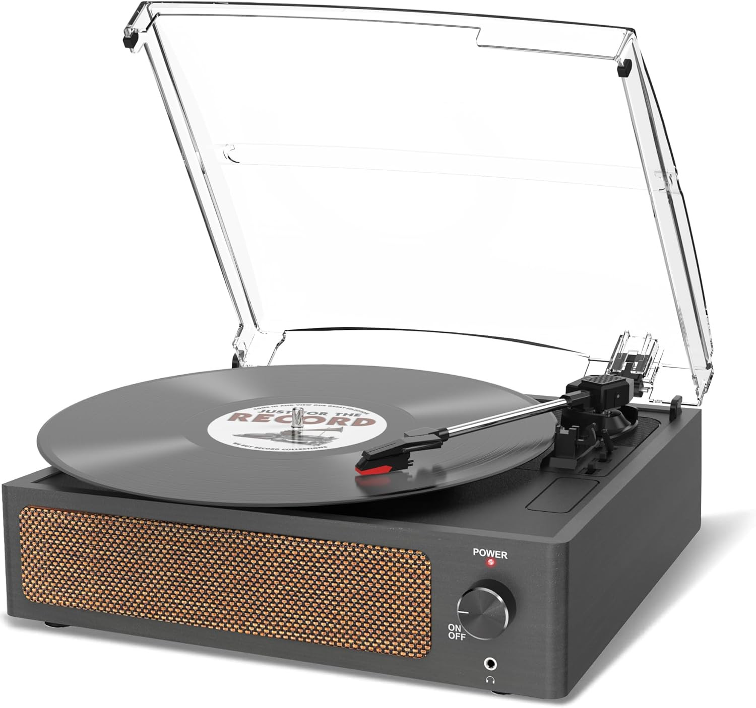 Giradischi in Vinile Con Altoparlante Giradischi Vintage Con Trasmissione a Cing