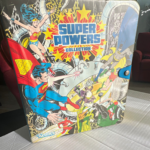 Vintage Kenner 1984 SUPER POWERS Carrying Carry CASE DC Comics Batman Superman