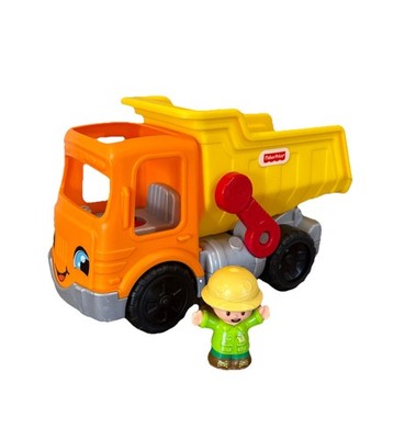 Fisher-Price Little People Work Together Dump Truck  With Figure Plus Sound 2019