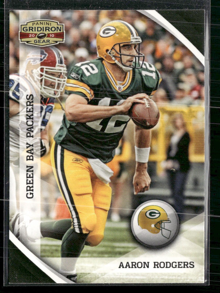 2010 Panini Gridiron Gear #50 Aaron Rodgers